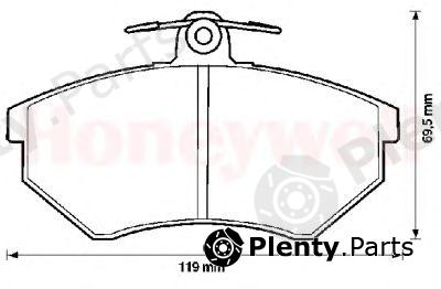  BENDIX part 571376B Brake Pad Set, disc brake