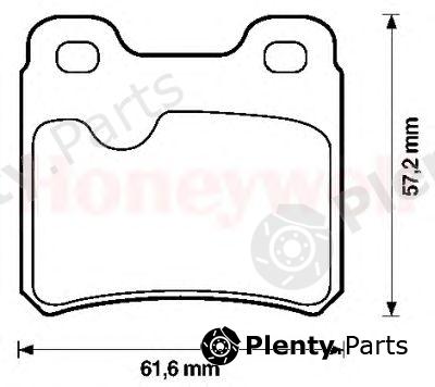  BENDIX part 571407X Brake Pad Set, disc brake