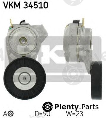  SKF part VKM34510 Tensioner Pulley, v-ribbed belt