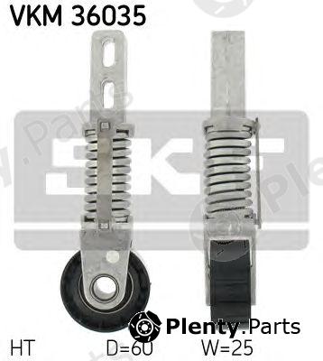 SKF part VKM36035 Tensioner Pulley, v-ribbed belt