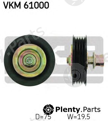  SKF part VKM61000 Deflection/Guide Pulley, v-ribbed belt