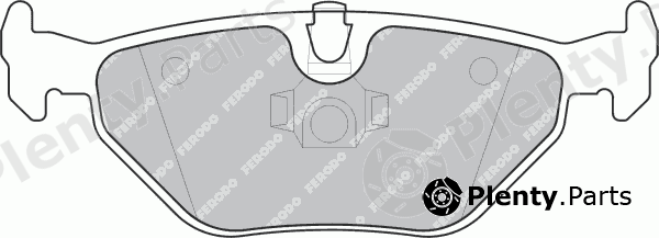  FERODO part FQT1301 Brake Pad Set, disc brake