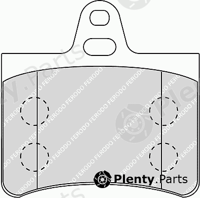  FERODO part FSL1413 Brake Pad Set, disc brake