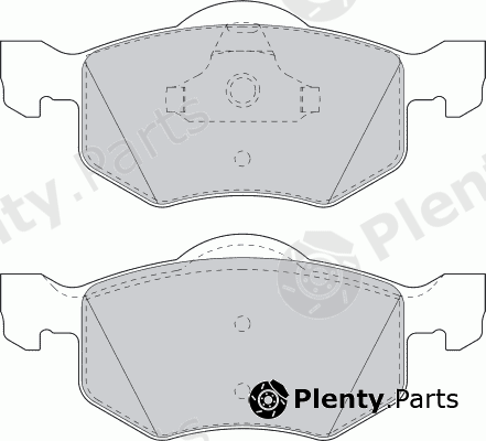  FERODO part FDB1571 Brake Pad Set, disc brake