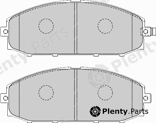  FERODO part FDB1577 Brake Pad Set, disc brake