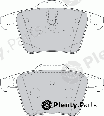  FERODO part FDB1632 Brake Pad Set, disc brake
