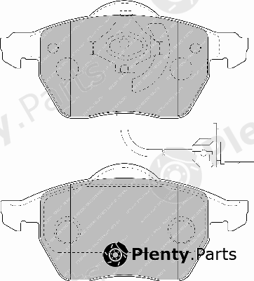  FERODO part FSL1717 Brake Pad Set, disc brake