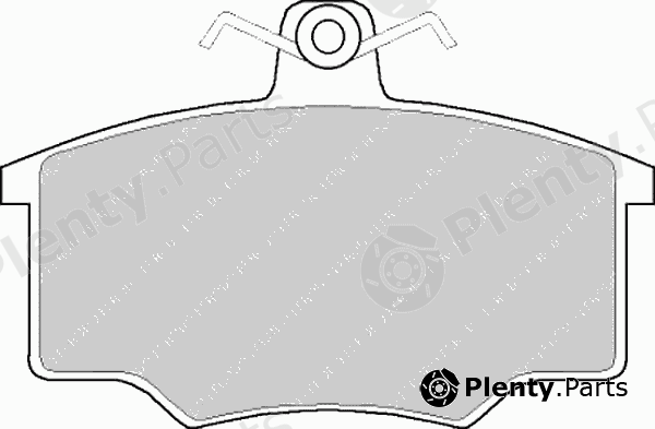  FERODO part FSL175 Brake Pad Set, disc brake