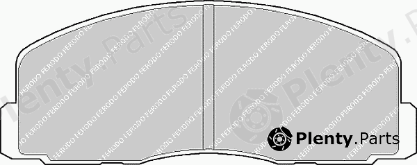  FERODO part FSL368 Brake Pad Set, disc brake