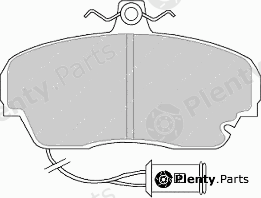  FERODO part FDB443 Brake Pad Set, disc brake