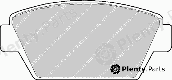  FERODO part FDB507 Brake Pad Set, disc brake