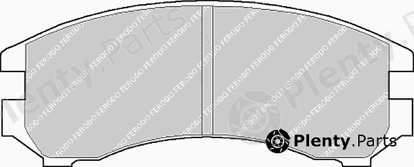  FERODO part FDB550 Brake Pad Set, disc brake