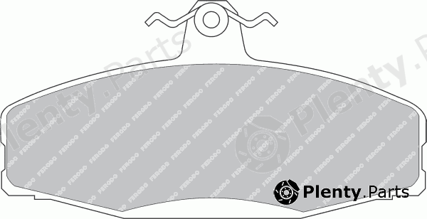 FERODO part FDB610B Brake Pad Set, disc brake