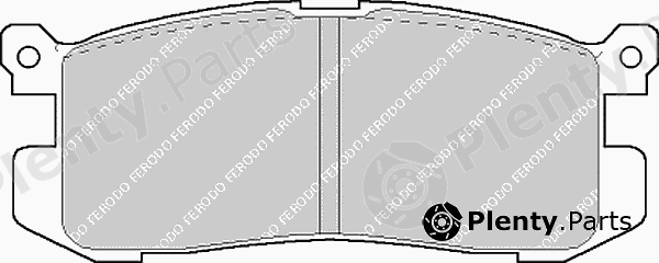 FERODO part FDB630 Brake Pad Set, disc brake