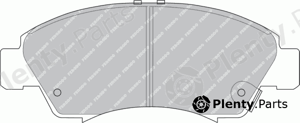 FERODO part FSL777 Brake Pad Set, disc brake