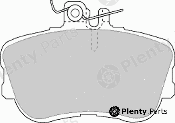  FERODO part FSL854 Brake Pad Set, disc brake
