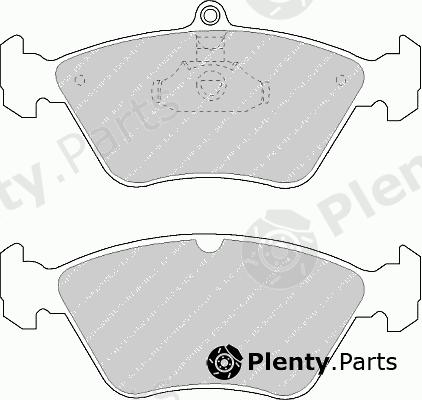  FERODO part FSL901 Brake Pad Set, disc brake
