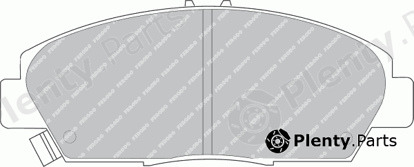  FERODO part FSL904 Brake Pad Set, disc brake