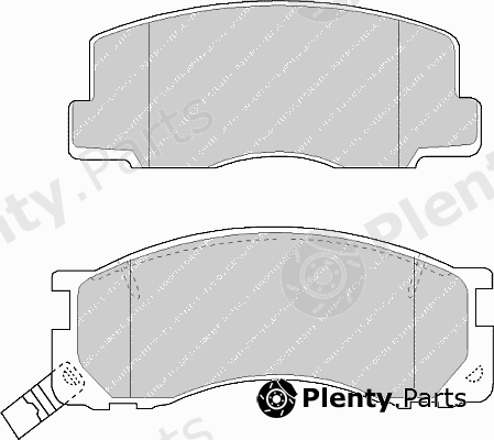  FERODO part FSL930 Brake Pad Set, disc brake