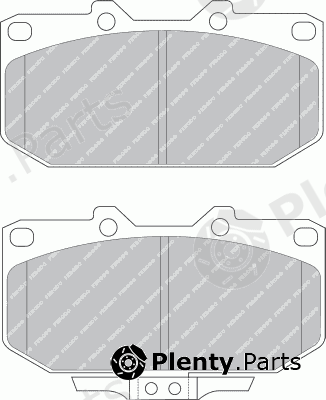  FERODO part FDB986 Brake Pad Set, disc brake