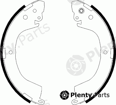  FERODO part FSB617 Brake Shoe Set