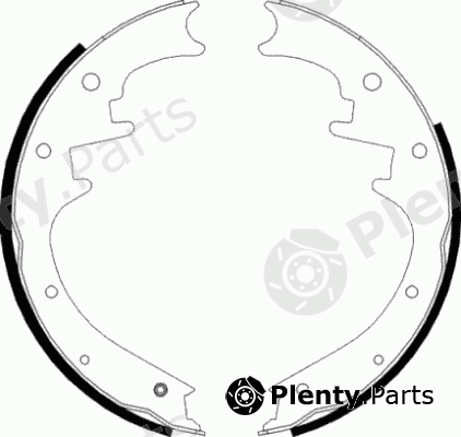  FERODO part FSB620 Brake Shoe Set