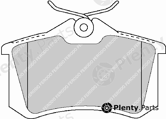  FERODO part FDB1770 Brake Pad Set, disc brake