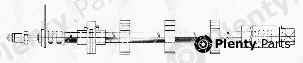 FERODO part FHY2198 Brake Hose