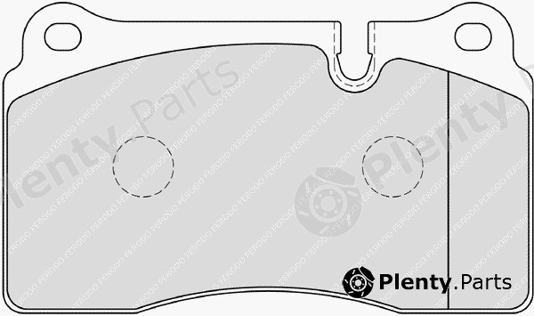  FERODO part FDB1996 Brake Pad Set, disc brake