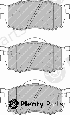  FERODO part FDB1955 Brake Pad Set, disc brake
