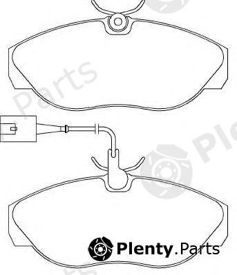  BREMBO part P23083 Brake Pad Set, disc brake