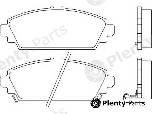  BREMBO part P28031 Brake Pad Set, disc brake