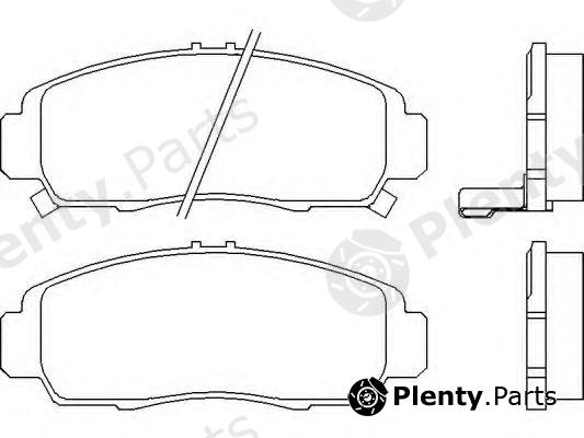  BREMBO part P28034 Brake Pad Set, disc brake