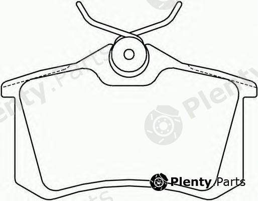  BREMBO part P68024 Brake Pad Set, disc brake