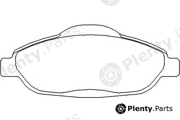  MINTEX part MDB2950 Brake Pad Set, disc brake