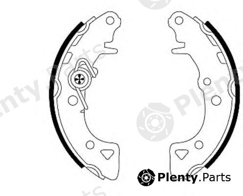  MINTEX part MFR261 Brake Shoe Set
