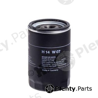  HENGST FILTER part H14W07 Oil Filter