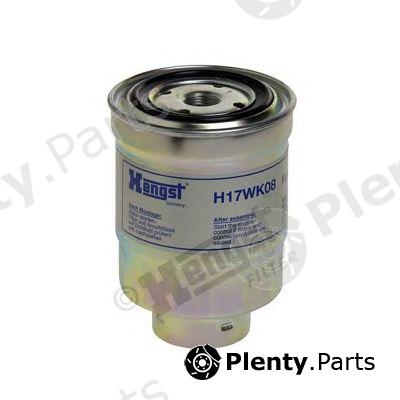  HENGST FILTER part H17WK08 Fuel filter