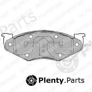  DELPHI part LP1157 Brake Pad Set, disc brake