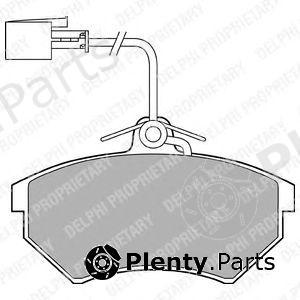  DELPHI part LP1412 Brake Pad Set, disc brake
