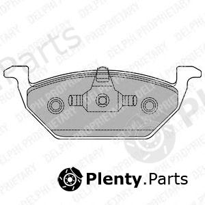  DELPHI part LP1436 Brake Pad Set, disc brake