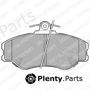  DELPHI part LP1599 Brake Pad Set, disc brake