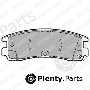  DELPHI part LP1612 Brake Pad Set, disc brake