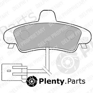  DELPHI part LP1683 Brake Pad Set, disc brake
