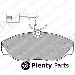  DELPHI part LP1748 Brake Pad Set, disc brake