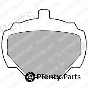  DELPHI part LP211 Brake Pad Set, disc brake
