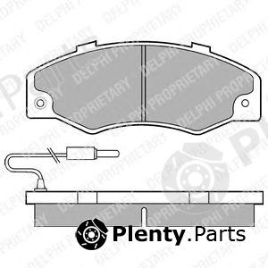  DELPHI part LP489 Brake Pad Set, disc brake