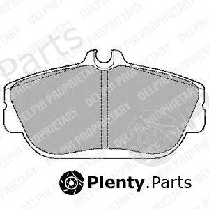  DELPHI part LP887 Brake Pad Set, disc brake
