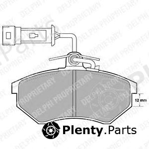  DELPHI part LP901 Brake Pad Set, disc brake