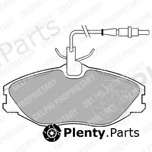  DELPHI part LP986 Brake Pad Set, disc brake